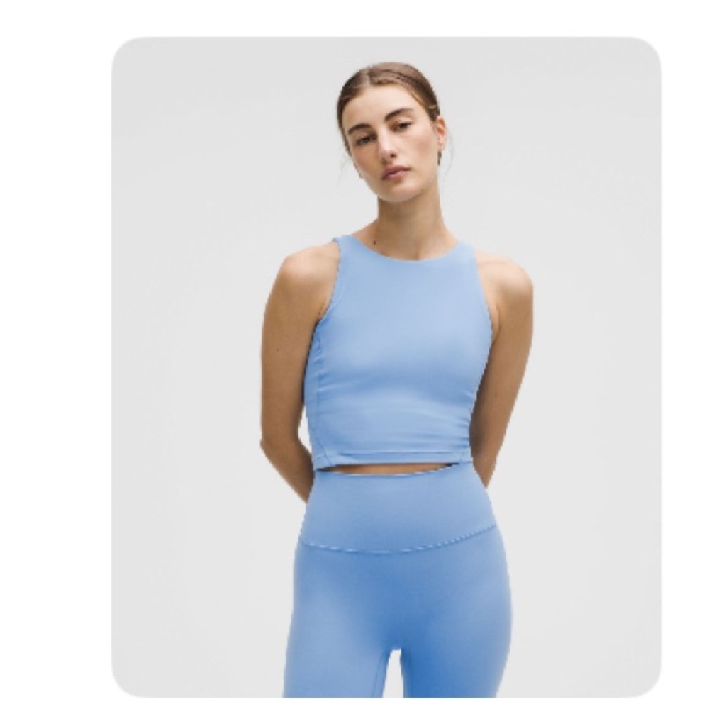 lululemon Align High-Neck Tank Top *Light Support in Pool Party